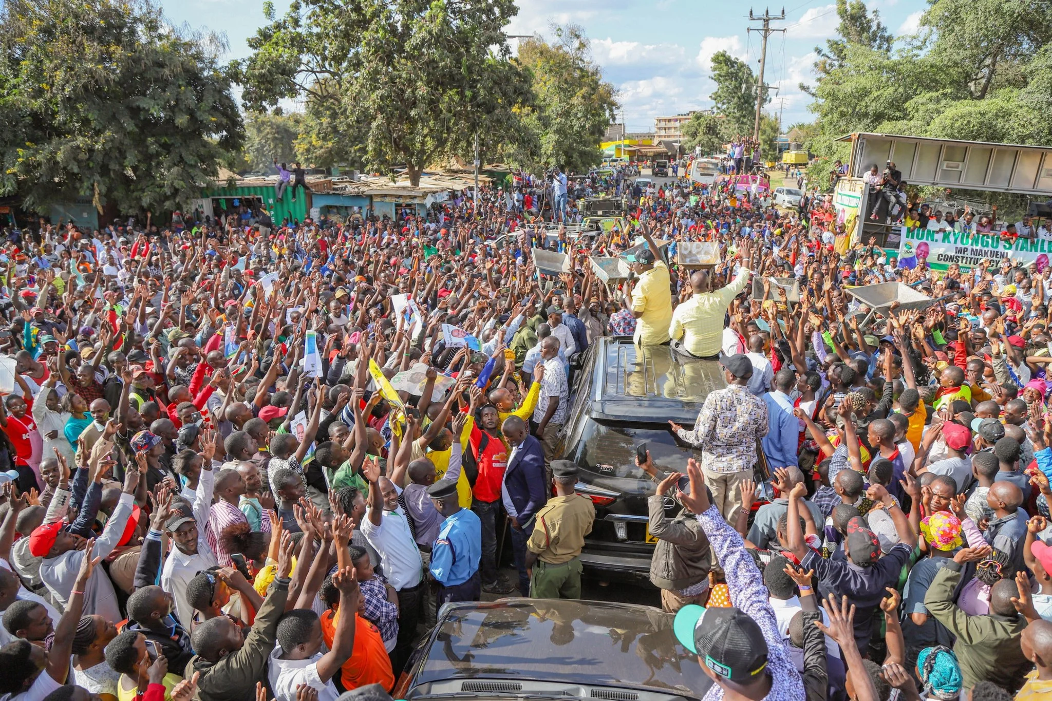 Ruto-Gachagua camp alleges  the Percentage of Government Uhuru will receive from Azimio if Raila Wins August 9 elections.