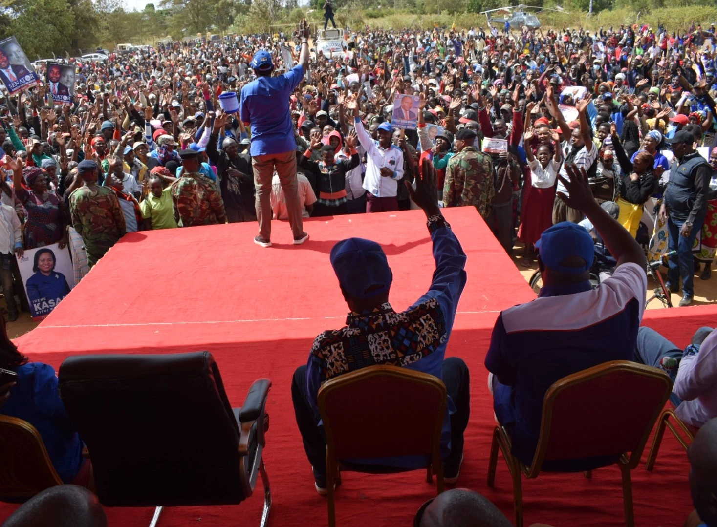 Kalonzo,Gedion Moi and Andrew Sunkuli Intensifies Vote hunting in Ukambani.