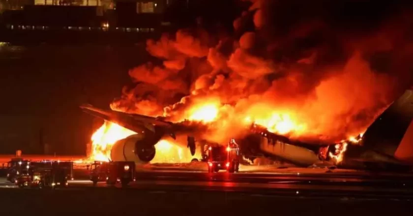 <strong>Fire Erupts on Japan Airlines Jet Post-Landing in Tokyo</Strong>