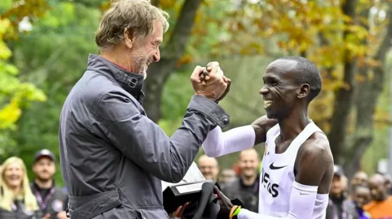 Olympic Champion Eliud Kipchoge Set to Inspire Manchester United Players with Pep Talk