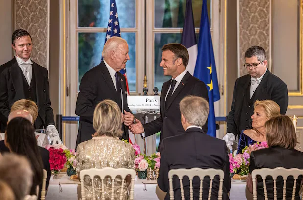 Biden, Macron Agree to Utilize Frozen Russian Assets for Ukraine’s Aid