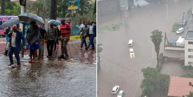 Kenya Met Issues Rainfall Advisory for Several Regions, Including Nairobi and Mombasa