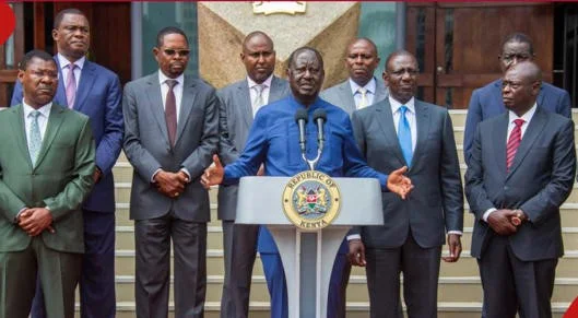 Azimio Reportedly to Get 7 CS Positions in Ruto’s New Cabinet Amid Opposition Rift, Details Emerge