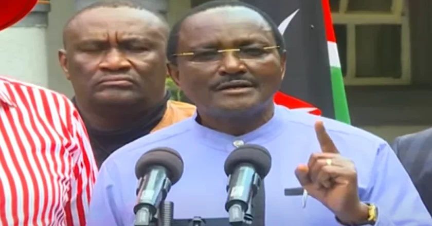 <strong>Kalonzo: Joining National Unity Government is a Betrayal to Gen Z</strong>