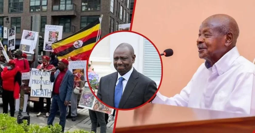 Museveni Joins Ruto in Accusing Foreign Entities of Backing Anti-Govt Protests