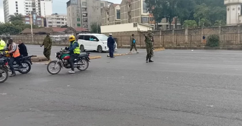 Police Block Routes to CBD Amid ‘Nane Nane’ Protests