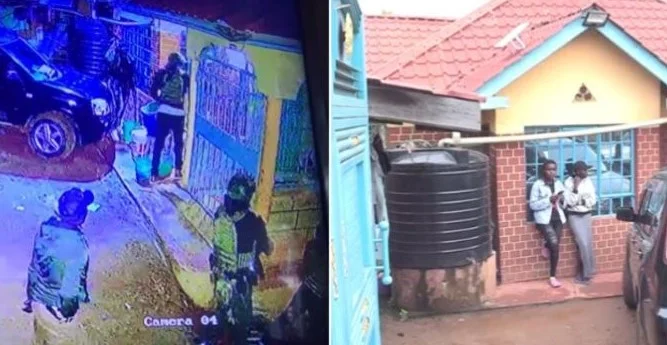 CCTV Reveals Alleged Abduction of Father and Son by Armed Police in Murang’a