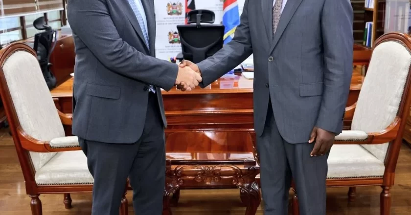 Treasury CS John Mbadi meets IMF representative, sparks reactions