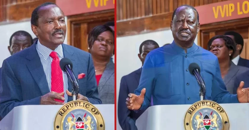 Kalonzo Claims Raila Was Unhappy with Ruto’s Decision to Appoint ODM Officials to Cabinet: “He Kept Calling”